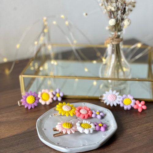 Rapunzel Inspired Hair Flowers Hair Clips Princess Etsy