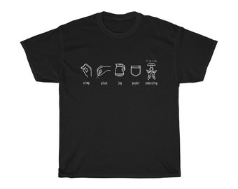Climbing & Bouldering Hold Types Punny Funny T-Shirt