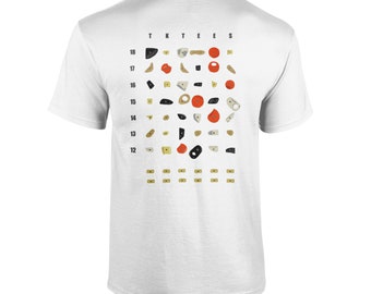 Climbing Training Board inspired climbing t-shirt | Bouldering | Foot Swap