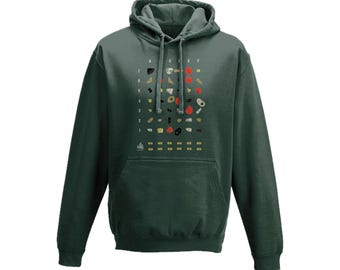 Bouldering Climbing Training Board inspired Hoodie | Foot Swap