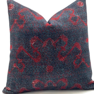 Cloudband Pillow Cover in Berhir, Blue Pillow 18x18