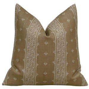 Peter Dunham Fez Pillow Cover in bronzo, cuscino decorativo