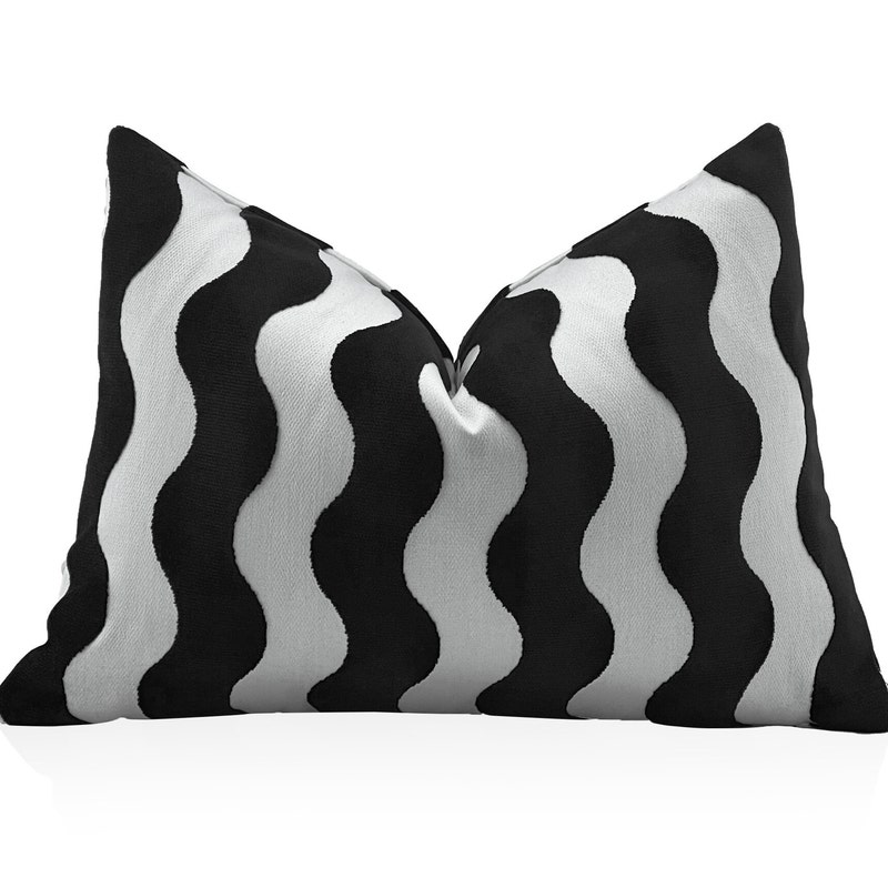 Black Decorative Pillows - Etsy