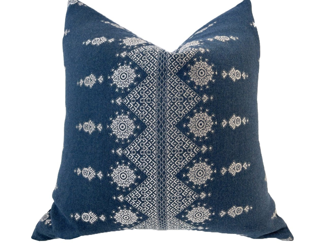 Outdoor Pillows Peter Dunham Carmania Pillow Cover in Indigo Decorative Throw Pillow Designer Pillows Etsy