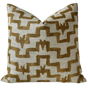 Tulu  Pillow Cover in Sumac, Designer Pillows, Living Room Pillows