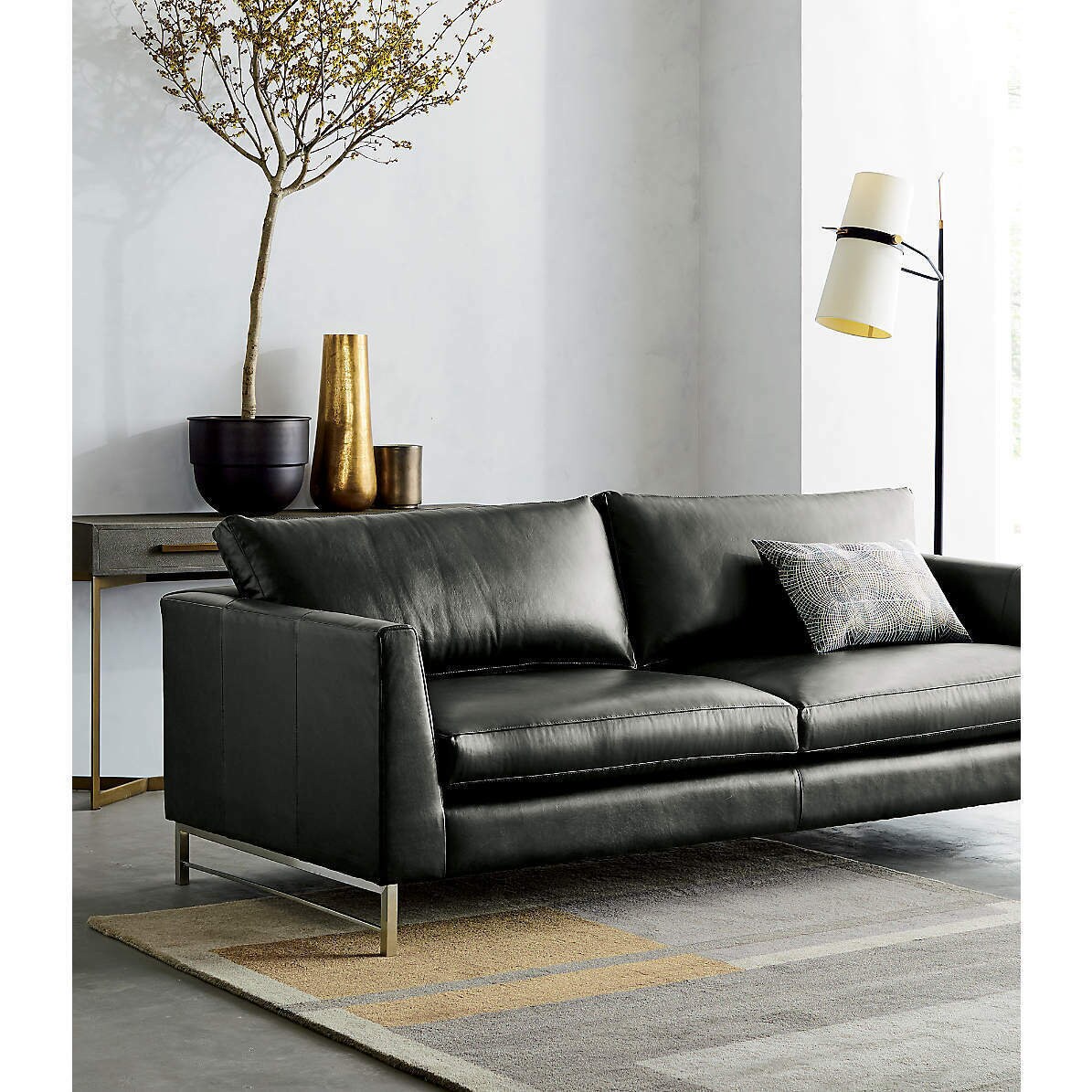 Modern Crate & Barrel Kirk Color Block Colored Rug 100 Woolen Etsy