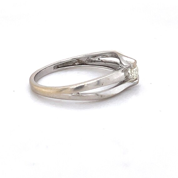 Split Shank Diamond ring, Unique Solitaire Engage… - image 8