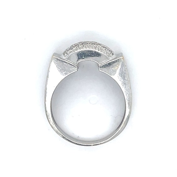 Statement Vintage Ring, 0.25CT Natural Diamond, 1… - image 3