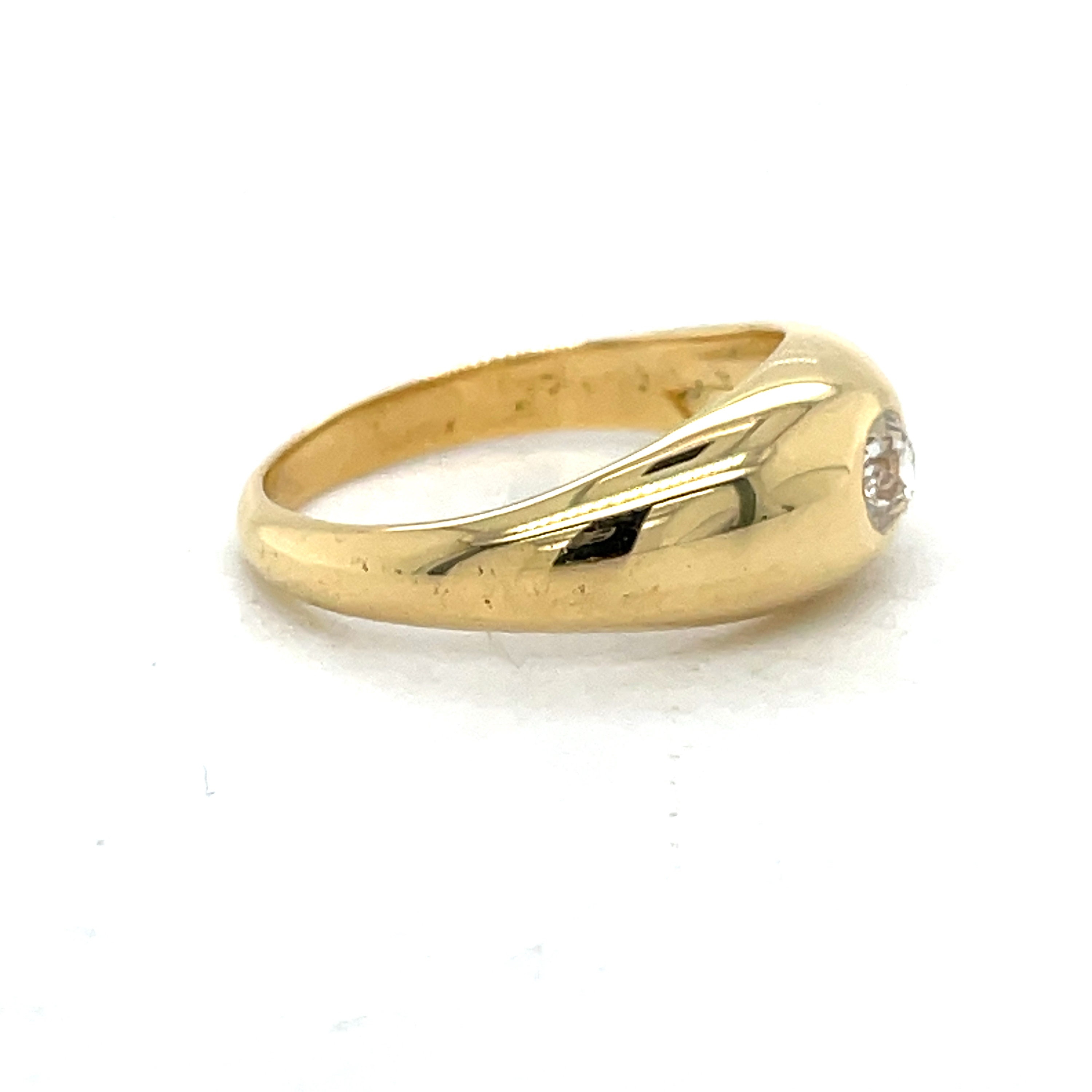 18k 18ct vintage gypsy ring シグネットリング 18k 18ct vintage gypsy ring シグネットリング