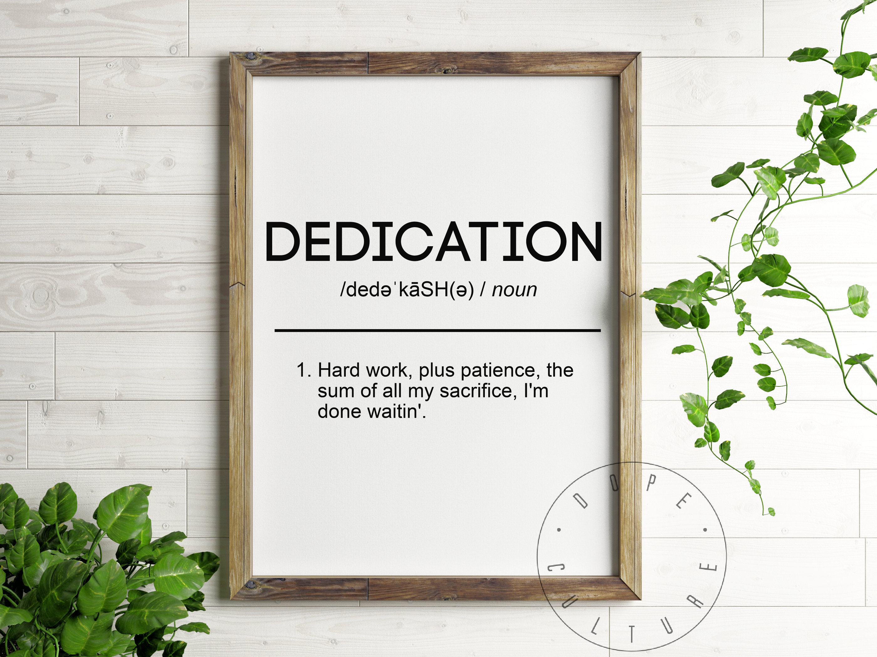Dedication Definition Nipsey Hussle Print Nipsey Hussle Etsy