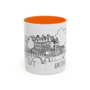 Amsterdam Coffee Mug: Unique Travel Souvenir, Home Decor Accent