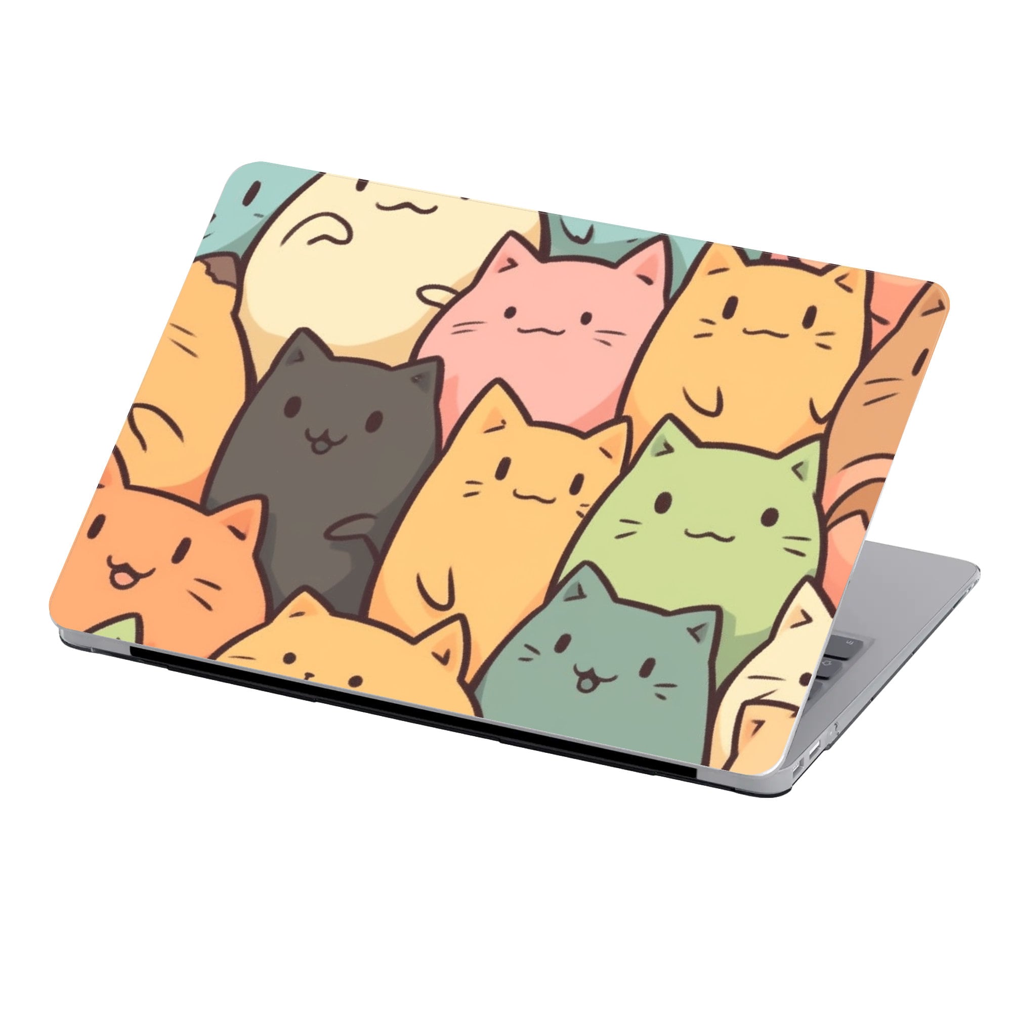 Cute Kittens MacBook Case Pets Cats Laptop Cover, Hard Shell, Cute ...