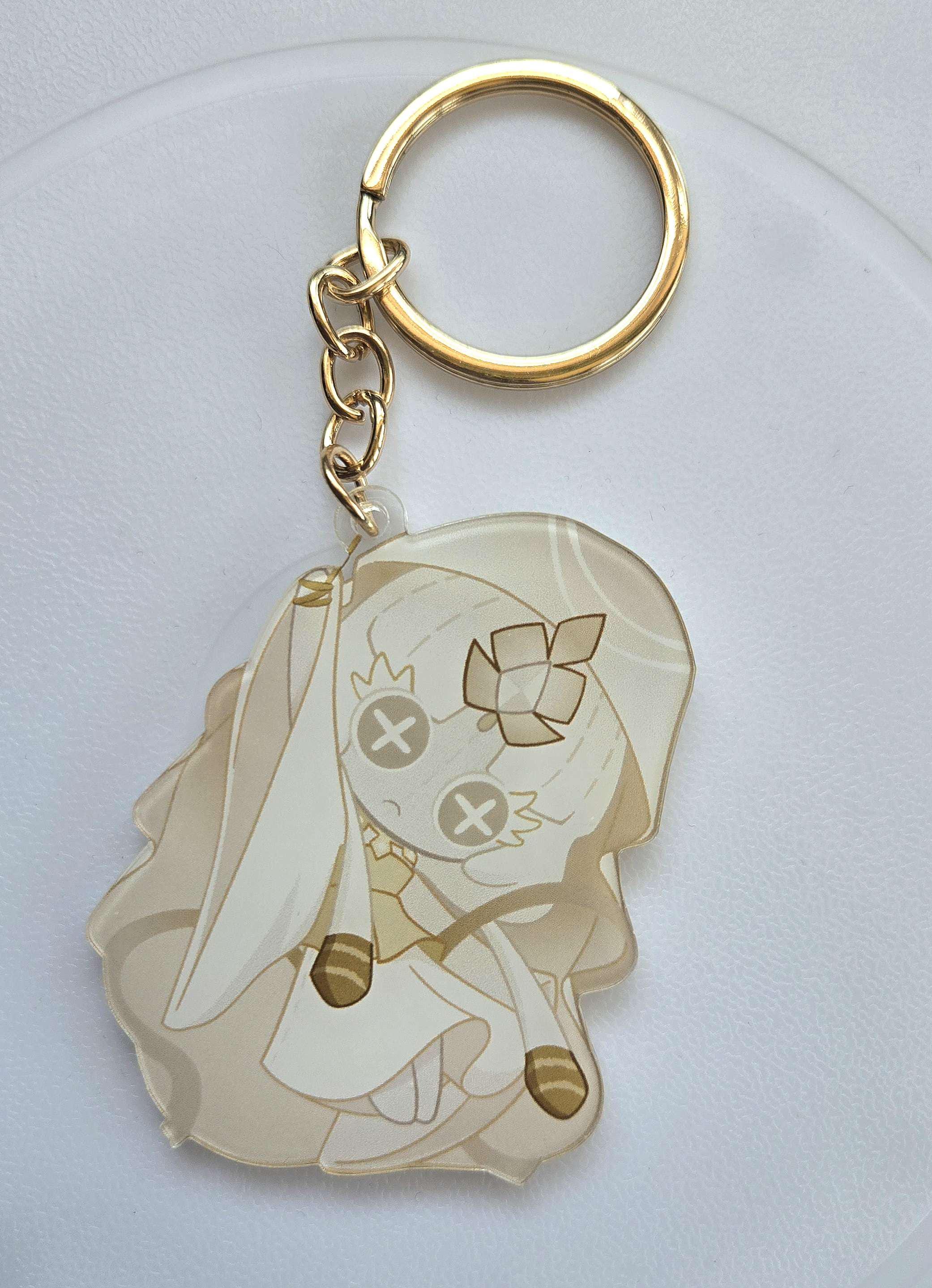 Llaveros de Cookie Run: Galleta de cacao oscuro y galleta de