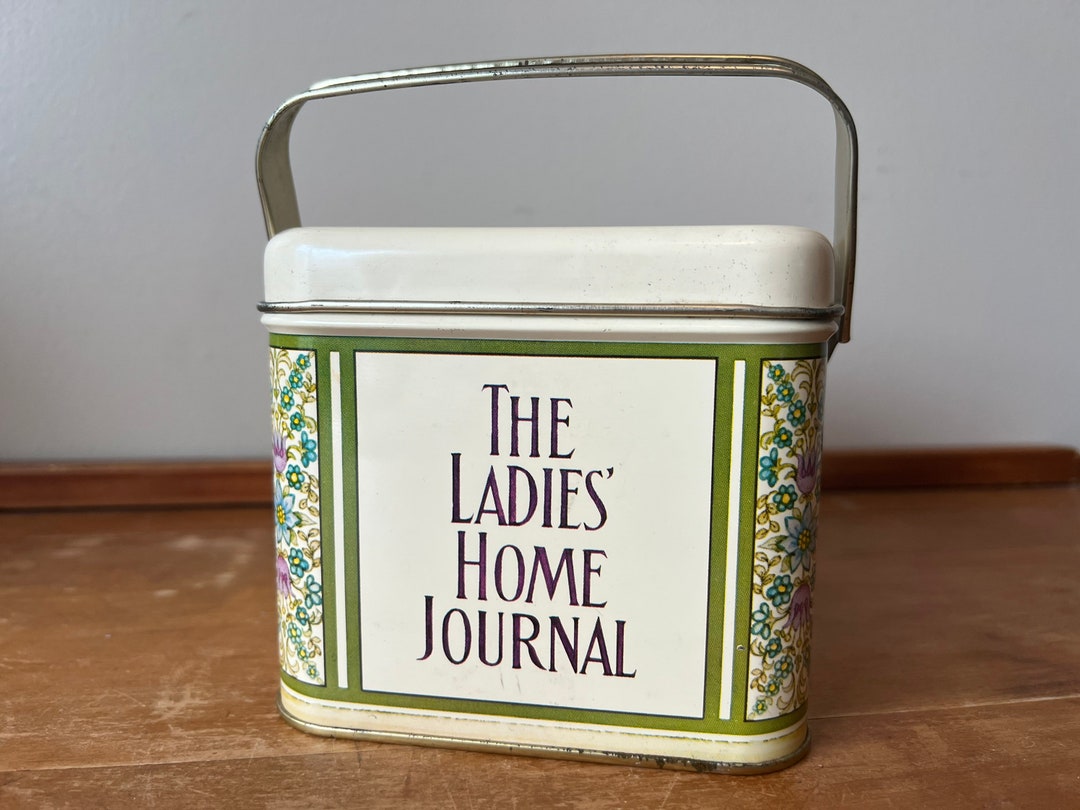 Vintage Ladies Home Journal Tin Etsy