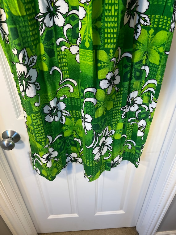 Vintage Made in Hawaii Green Dress - image 2