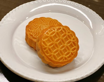 Coconut Mooncakes, Freshly Made (Set of 4)