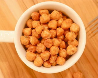 Crunchy Caramelized Hazelnuts, Almonds, Peanuts – Vegan, Gluten-Free Treat (8 oz)