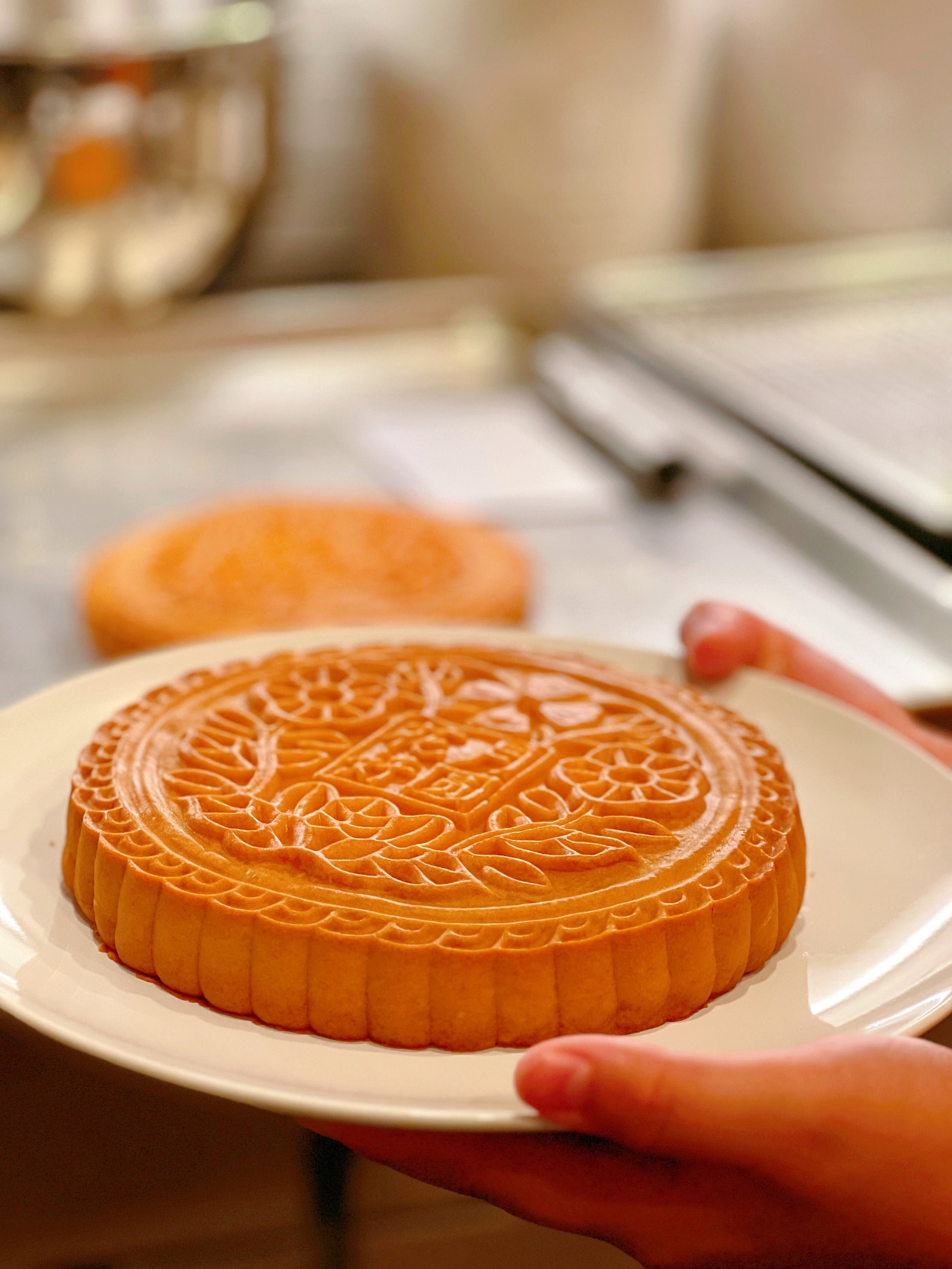 Fresh made 500g each party size Mooncake oversize family size best gift (over 35 dollar free shipping)