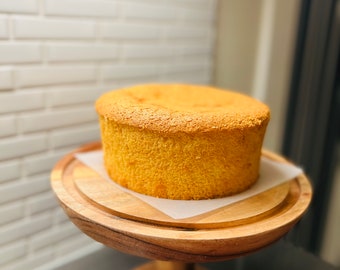 2-pack Japanese Chiffon cake fresh made 6”each (6 flavors) fluffy less fat (over 35 dollar free shipping)