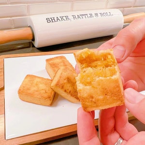 8pcs Fresh Made Taiwan Style Pineapple Cakes – Pure Pineapple Filling, Handmade Taiwanese Pineapple Pastry, Elegant Dessert Gift Set Bild 4
