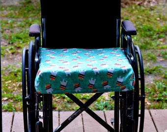 Green Rock Anthem Wheelchair Cushion Cover