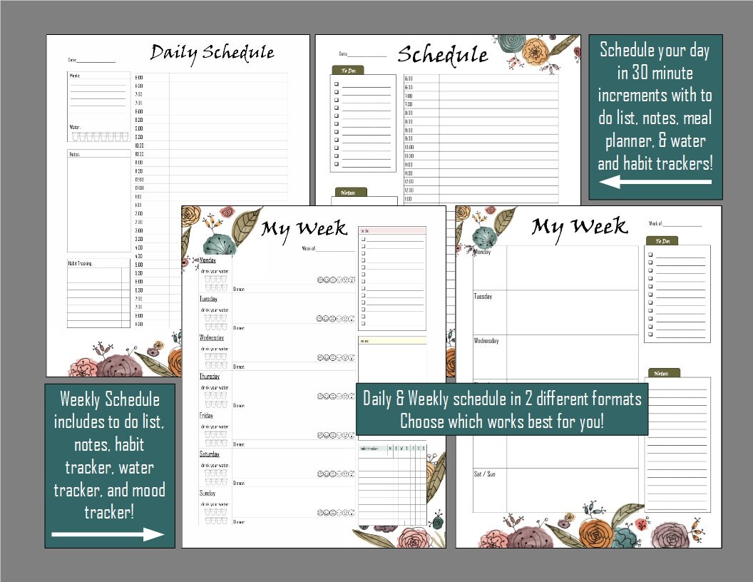 2022-2023 Homeschool Planner printable 52 Pages With - Etsy