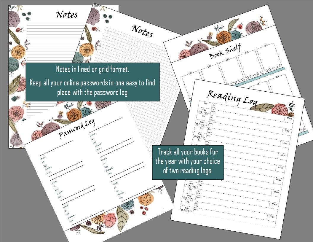 2022-2023 Homeschool Planner printable 52 Pages With - Etsy