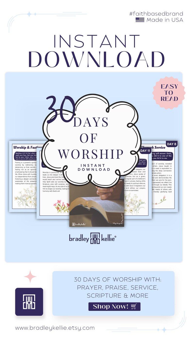 Christian Devotional Journal Printable Prayer Journal Women Digital ...