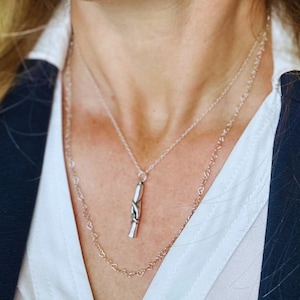 Jesus CHRISTIAN Necklace in Sterling Silver or Gold Overlay Meaningful Gift for Men Faith Jewelry Women Jesus Reach Pendant Recovery Gift