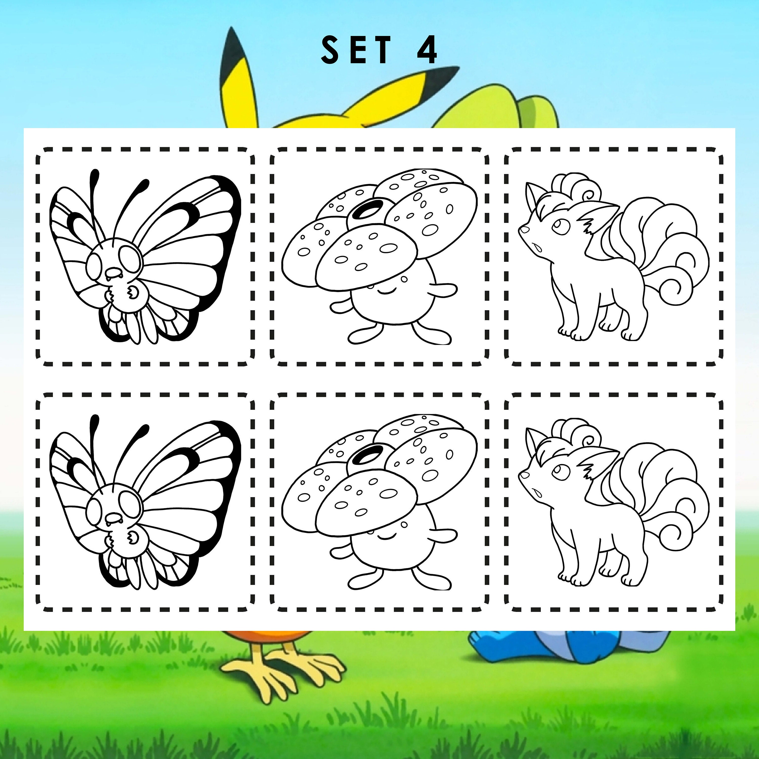 Pokemon Memory Game Printable