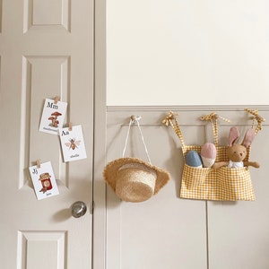 DIY Crib Organizer Sewing Pattern: EVA Bed Pocket (PDF Pattern)