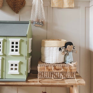BEN Basket, Quilted basket, PDF Sewing instructions