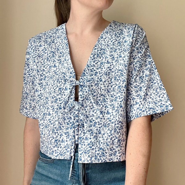 METTE Top, Womens top PDF sewing pattern