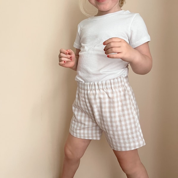 SUNDAY Shorts PDF sewing pattern, pdf Sewing pattern