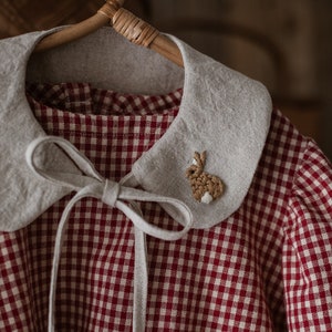 AUDREY Ruffle collar, PDF Sewing pattern