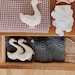 GAVIN & GAIA Goose and Swan PDF Sewing Pattern, Toy Pattern, Linen Ornament - Etsy