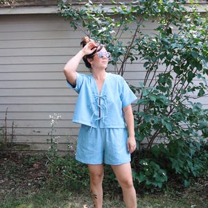 METTE Top, modello di cucito PDF per top da donna