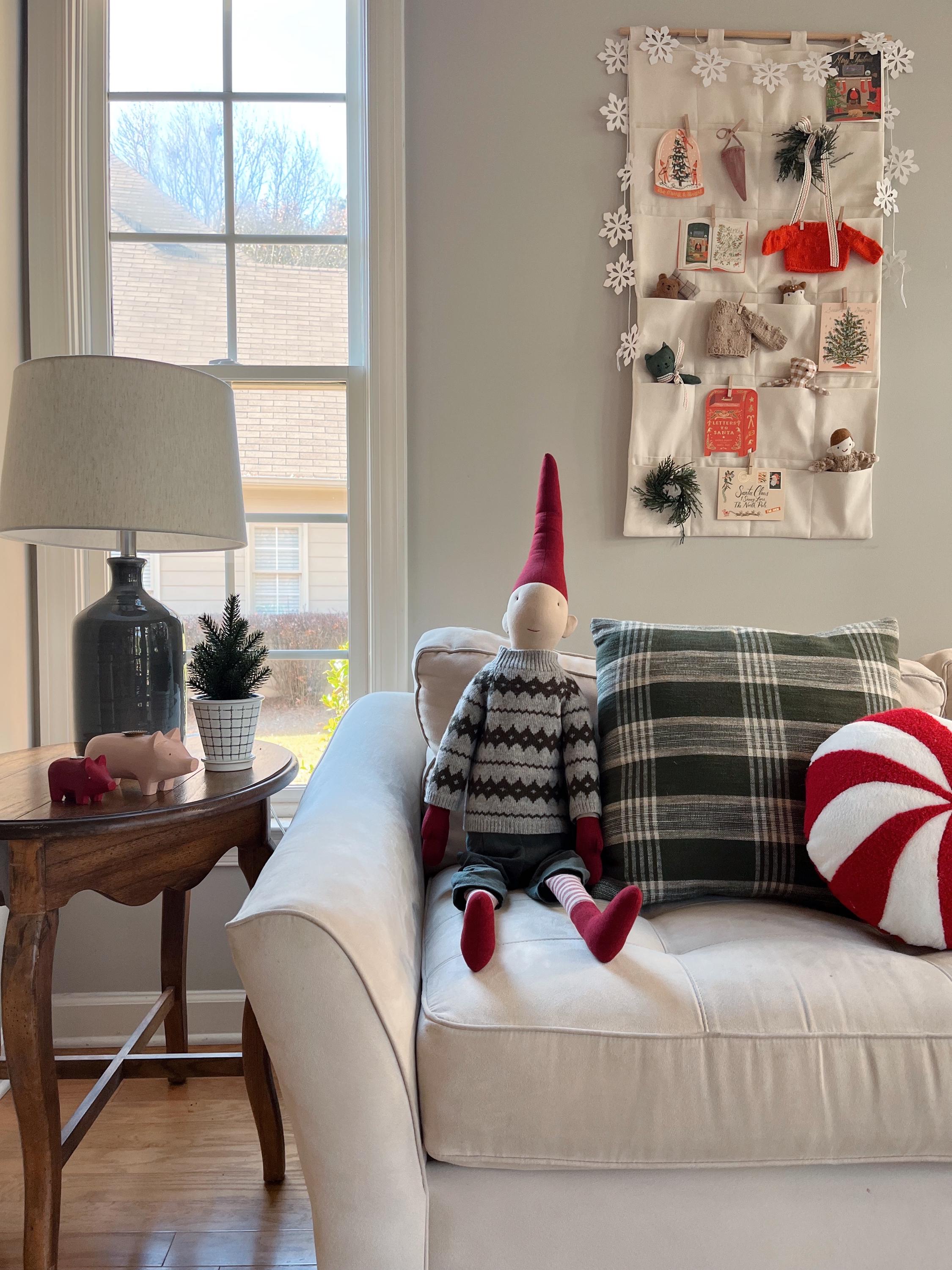 DIY Wall Organizer Sewing Pattern – PDF Advent Calendar With 24 Pockets ...