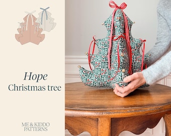 DIY Fabric Christmas Tree PDF Sewing Pattern