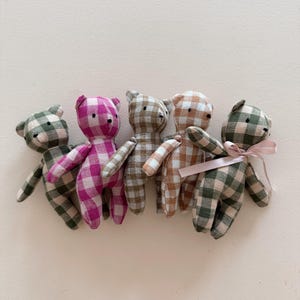 Baby Buttercup Bear PDF Sewing Pattern: Mini Plush Teddy Bear DIY (Digital Download)