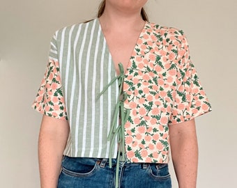 METTE Top, Womens top PDF sewing pattern