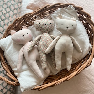 Klara Kitten Schnittmuster: DIY Plüschtier