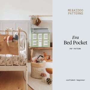 Molde para Organizador de Berço DIY: Bolso para Cama em EVA (Molde em PDF)