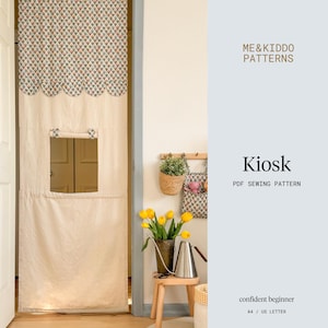 Kiosk-pdf-naaipatroon, Doorway Kiosk voor kinderen