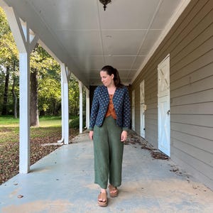 TOVE Vest & Jacket PDF Sewing Pattern – Slim Fit Layering Top with Pockets – Sizes XS–4XL
