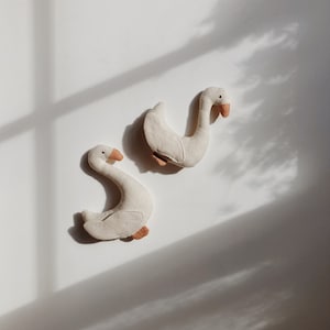 GAVIN & GAIA Goose and Swan PDF Sewing Pattern, Toy Pattern, Linen Ornament - Etsy