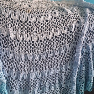 Half moon shawl