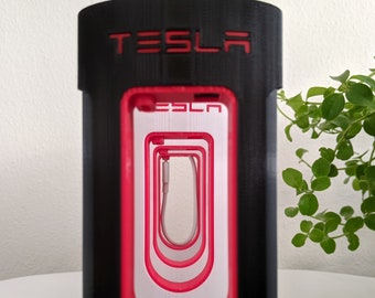 Tesla Tech Marvel: Mini Supercharger Phone Charger – Charge Up in Style!