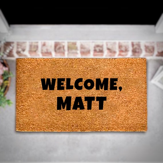 Matt Mat Funny Mat Unique Doormat Etsy