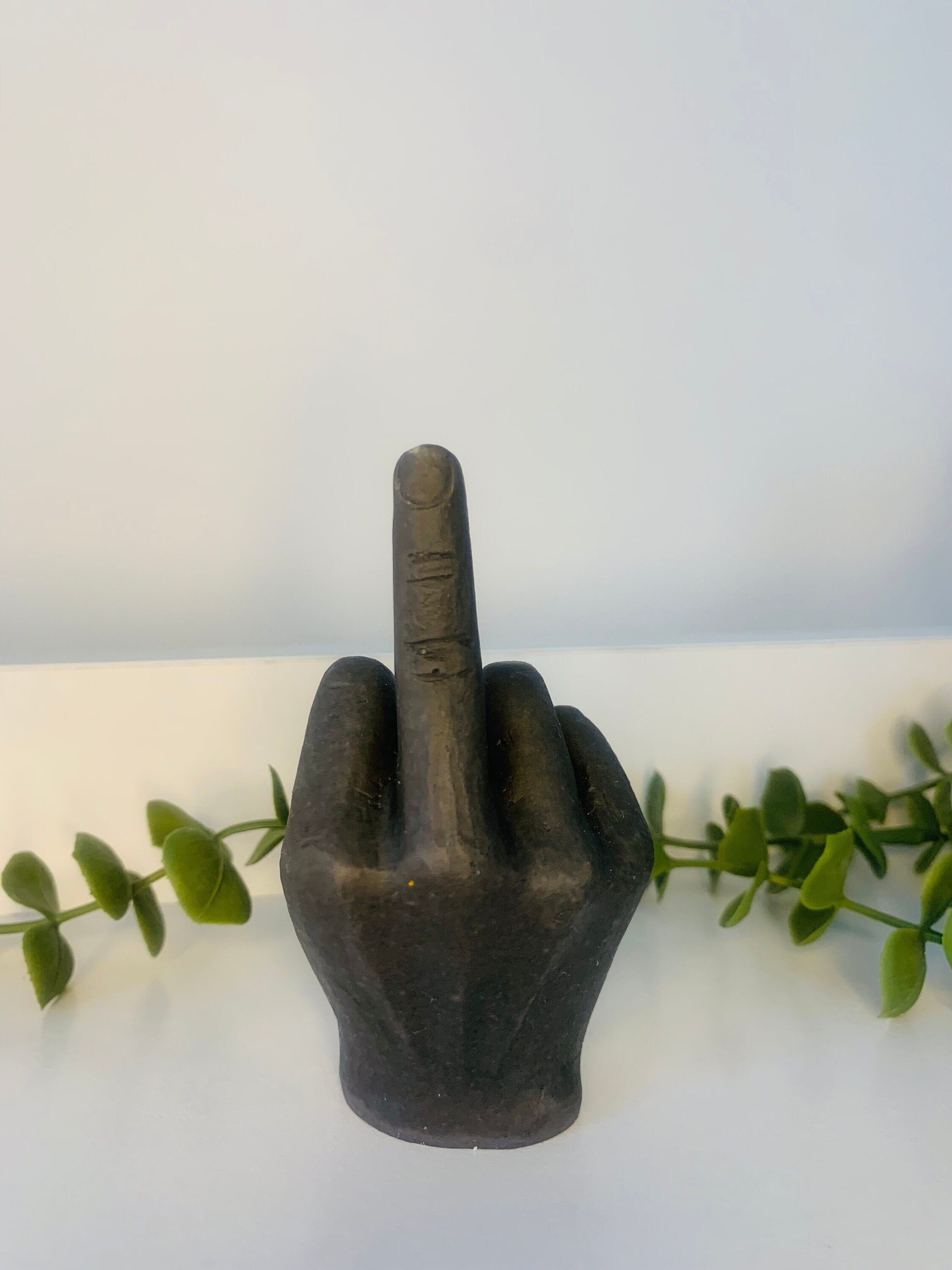 Middle Finger Ornament Middle Finger Hand Ornament Shelf - Etsy Canada